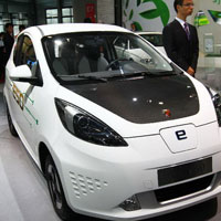 First electric car shown in China with lightweight solutions